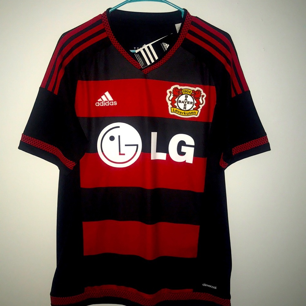 adidas 2015 Bayer Leverkusen Home Jersey (NWT)
